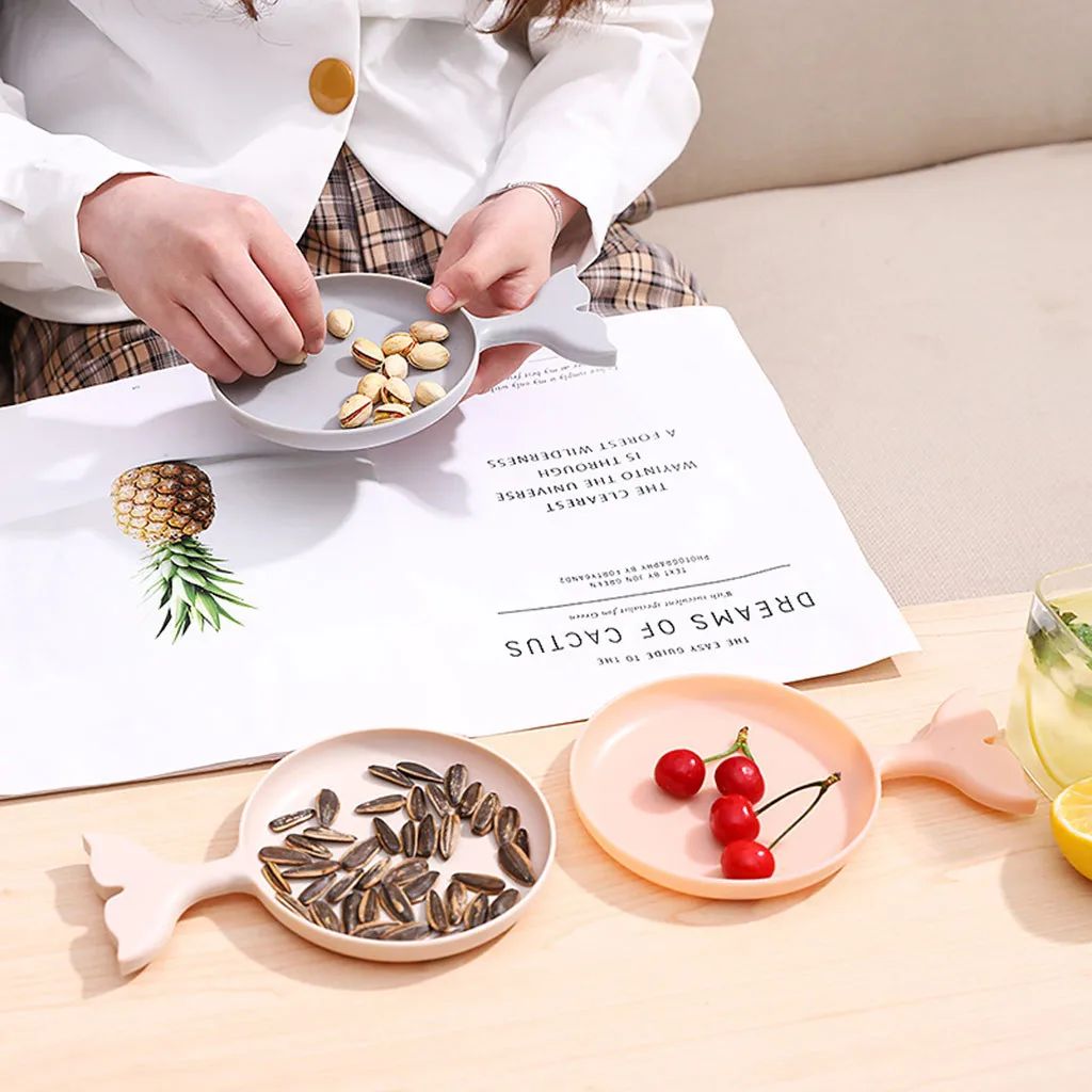 Тарелка для фруктов домашняя тарелка закусок милая сухофруктов дыни депиляции