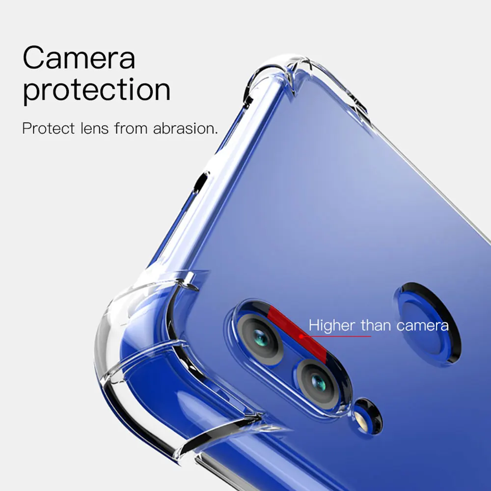 Противоударный чехол для samsung Galaxy A30 A50 A70 A6 A8 плюс A7 2018 Мягкий ТПУ телефона S10 5G S8 J2
