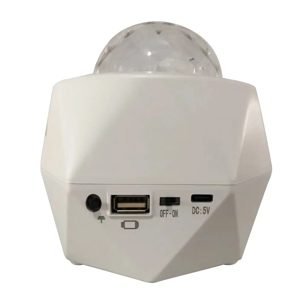 

USB Wireless Music Starry Sky Multi-angle Projector Lamp Gypsophila Ocean Wave U Disk Card Reader Projector Lamp