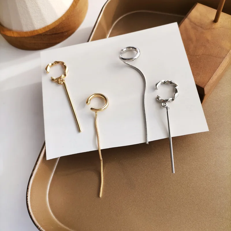 

Серьги-клипсы женские из серебра 925 пробы без проколов