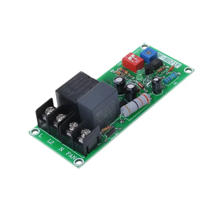 

AC100V-220V Регулируемый Модуль реле управления таймером выключение плата переключателя задержки для вытяжного вентилятора