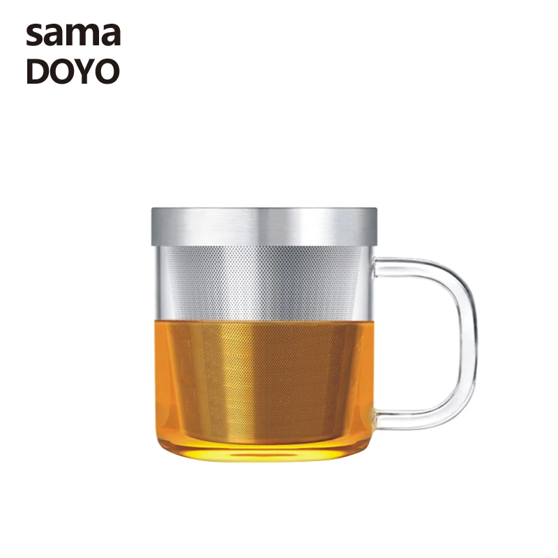 Стеклянный чайник Samadoyo для заварки чая многофункциональная кружка чаша из