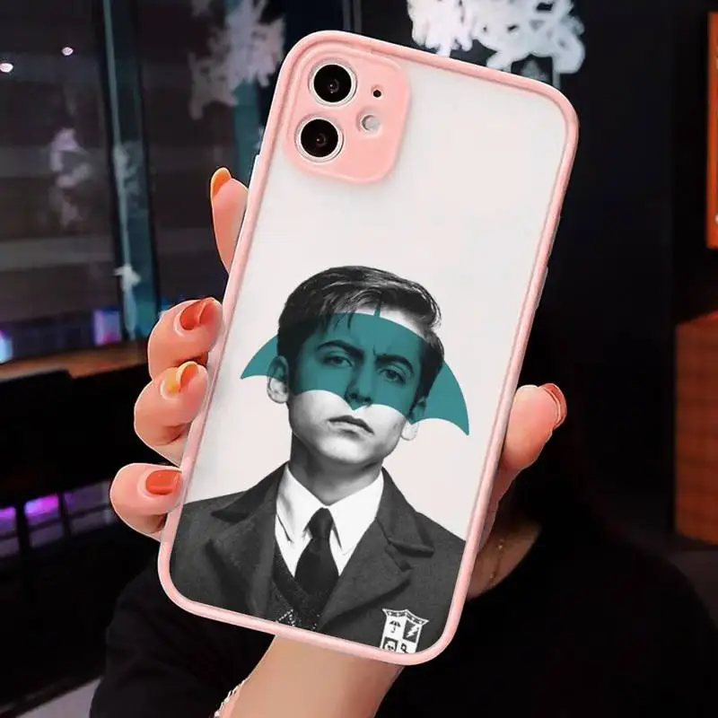 

Umbrella Academy hello goodbye Phone Case Matte Transparent for iPhone 7 8 11 12 s mini pro X XS XR MAX Plus cover funda