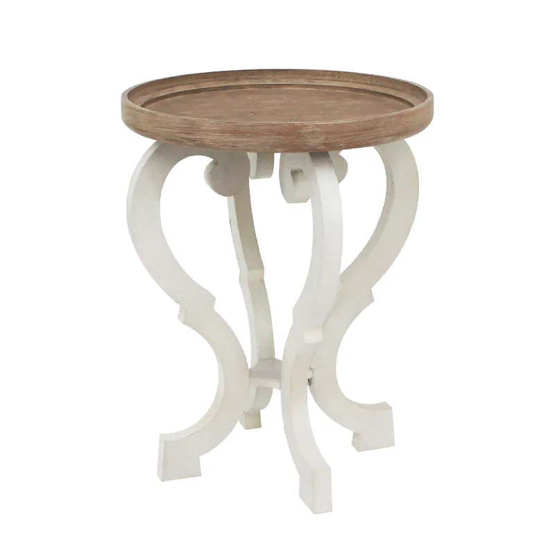 Французский стиль кантри старый столик Американский Ретро деревянный цвет