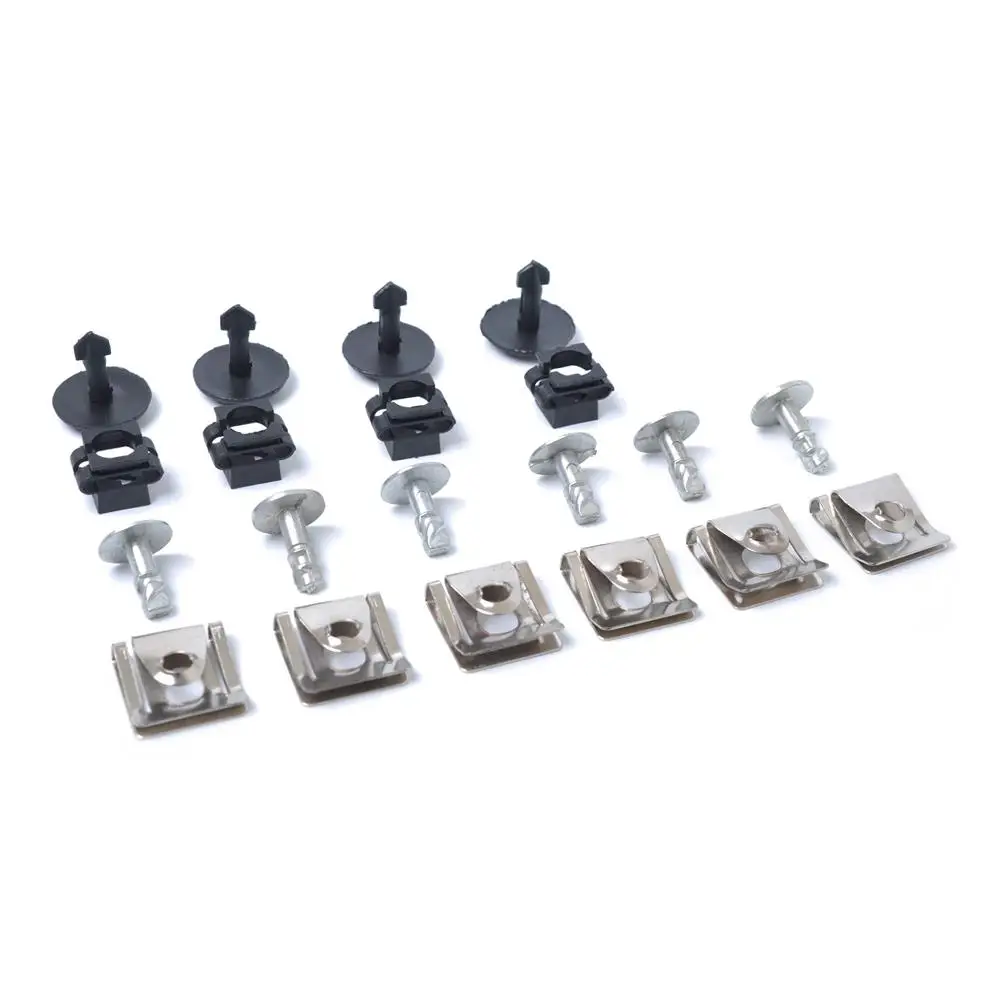 10 шт./компл. защита нижней части крышки двигателя крепежные зажимы комплект