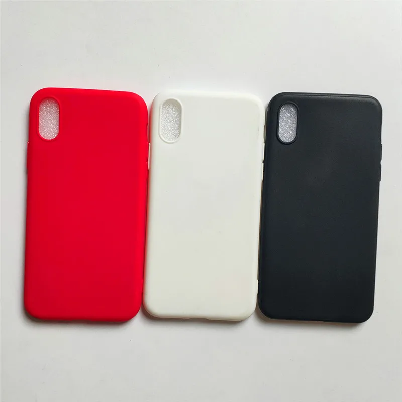 Для iphone 5 7 8 plus 6 6s силиконовый чехол ярких цветов из ТПУ 1,5 мм Ультратонкий чехол из матового силикона чехол для iphone X XR XS XSMAX Модный чехол
