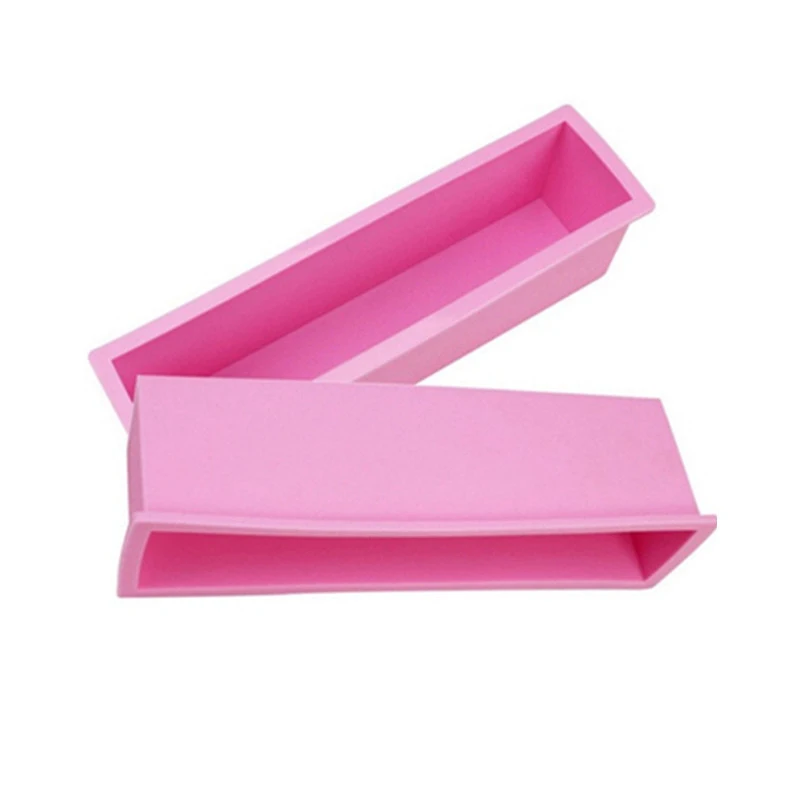 1.2L Silicone Soap Mold 3D Rectangular Fondant Cake Bread Chocolate Christmas Baking Tool | Дом и сад