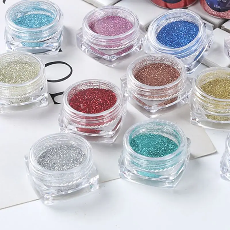 

2020 New 12 Pcs/set DIY Crystal Epoxy Filler Slime Dye Powder Pearl Pigments Colorants for Soap Candle Resin Jewelry Making