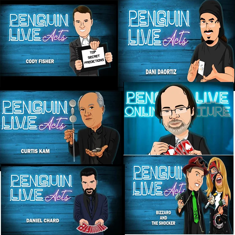 

Penguin Live Lecture (2012-2020) collections (430 piece) Full Collection -magic tricks