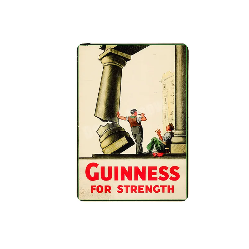 J Сладкое вино табличка Guinness Гавана коктейль Винтаж Металл Олово Знаки Паб Бар казино настенные украшения для водки, пива, вина плакат MN127 - Color: J