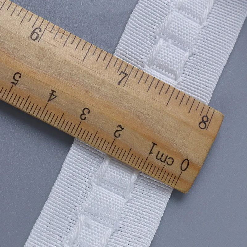 Затянутая плиссированная лента 2 5 см Ширина для корейский крючок подъемный крюк