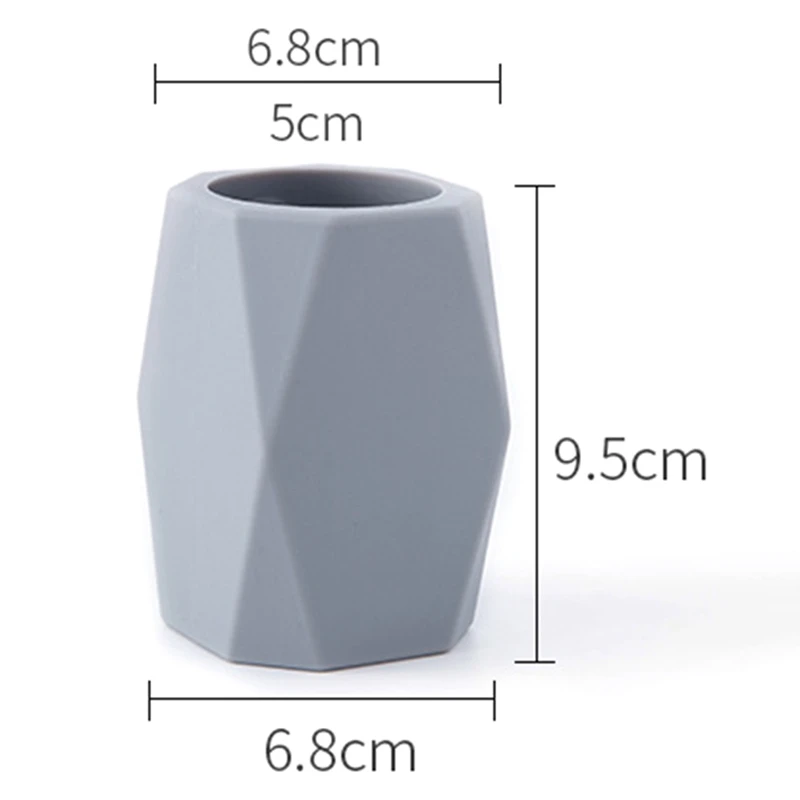 

1 pcs Silicone Pen Holder Pencil Stand Desktop Storage Case Box Desk Office Organizer Accessories