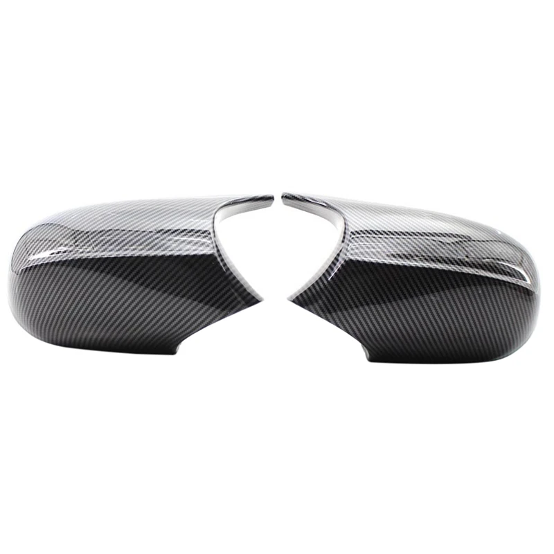 

2PCS Car Rearview Mirror Cover Rear View Cap Trim for BMW- 1/3 Series E90 E91 E92 E81 2008-2011