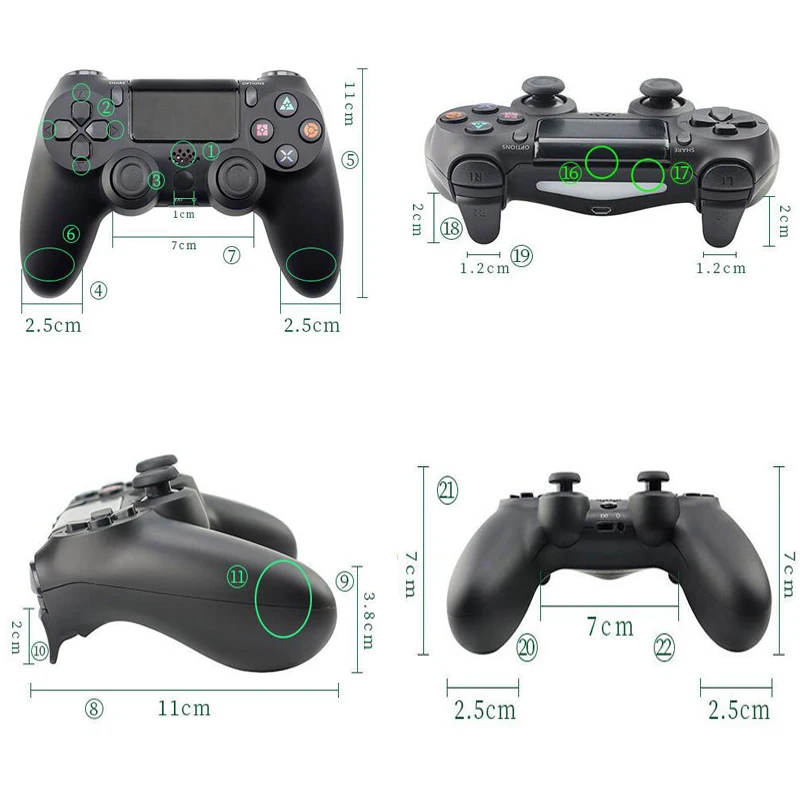 WUIYBN PS4 Геймпад контроллер USB проводной джойстик для SONY Dualshock 4 Playstation 4 игровой автомат консоль