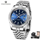 Часы Pagani Design 2021 мужские деловые, спортивные, из нержавеющей стали