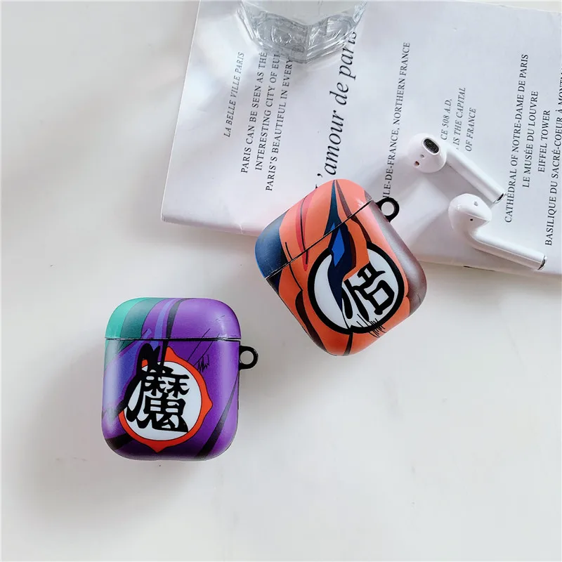 Чехол для беспроводных наушников Apple AirPods 2 и 1 мягкий ТПУ чехол с рисунком
