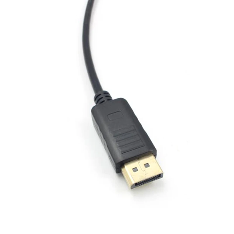 Позолоченный кабель переходник DisplayPort DP DVI папа 1 8 м|Компьютерные кабели и