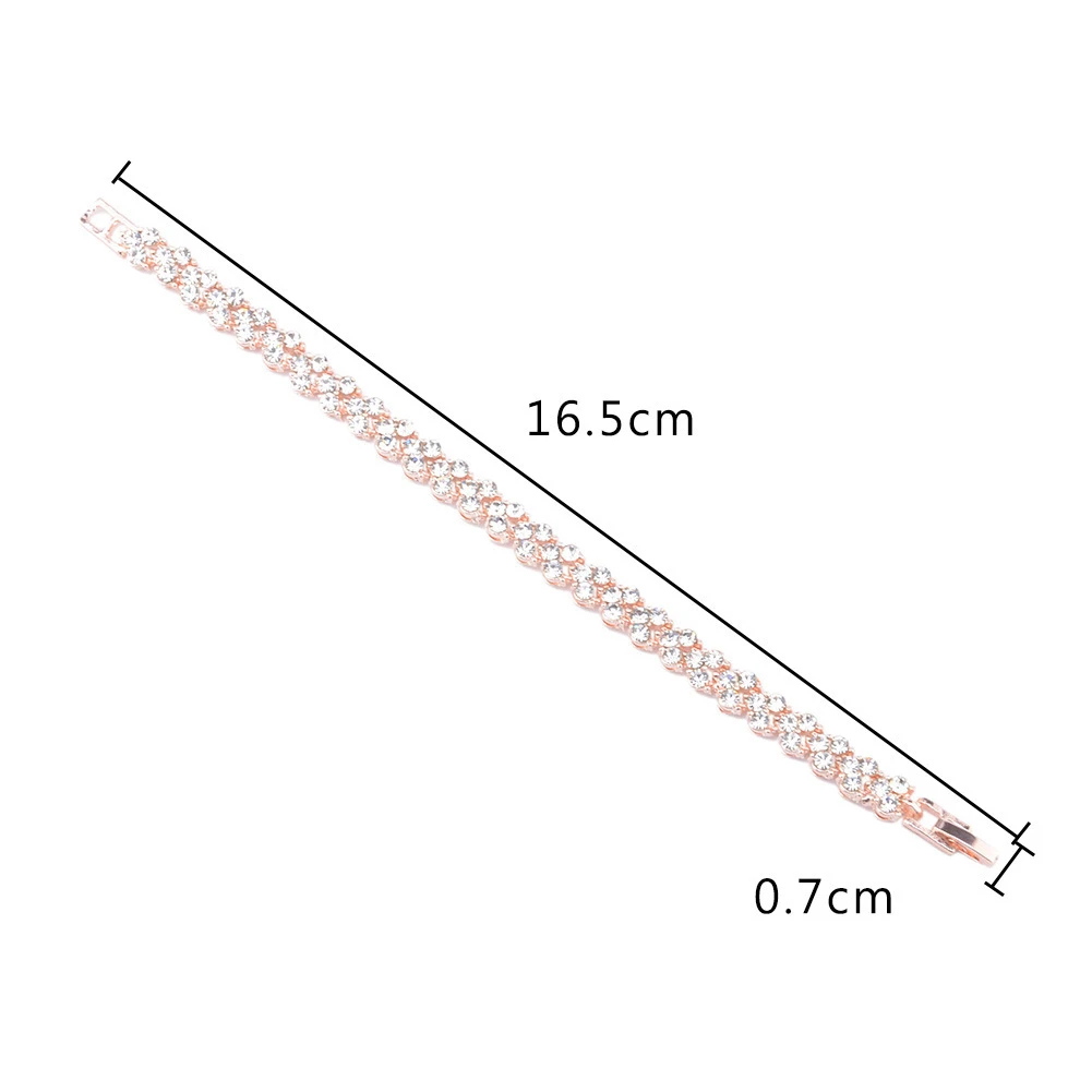 Новый Модный женский браслет в римском стиле браслеты с кристаллами подарки