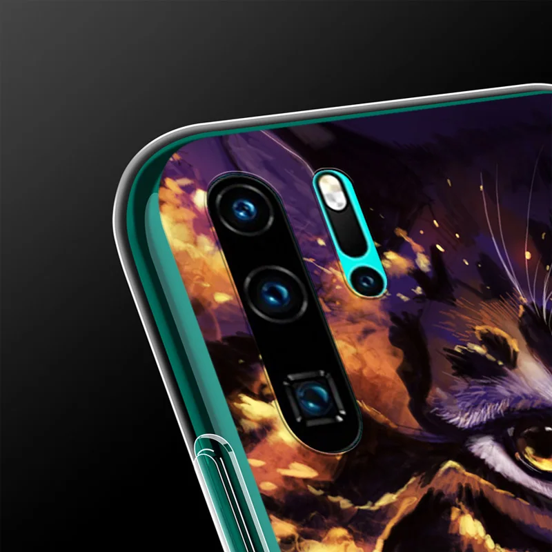 

Cool Tiger King of the forest For Huawei Honor 30 20 10i 10 9C 9A 9S 9X 9N 9 8A 8 7A 7C Pro Plus Lite Phone Case