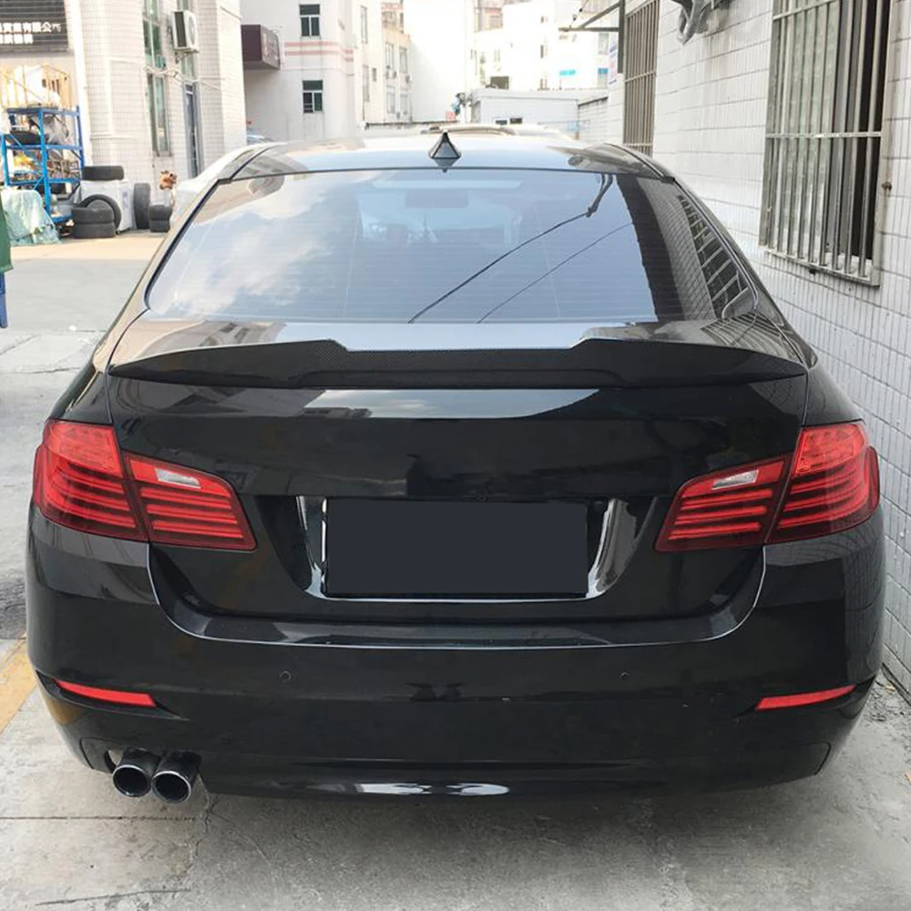F10 PSM-style Carbon Fiber Car Rear Trunk Boot Wing Spoiler for BMW 5 Series Sedan 2010-2016 | Spoilers & Wings