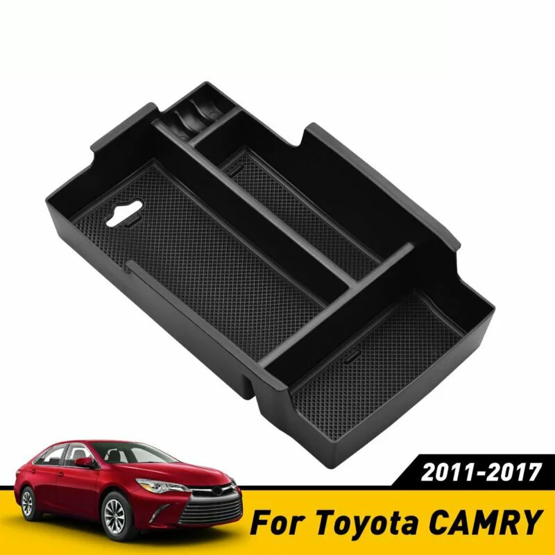 

Fit For Toyota Camry 2011-2017 Center Console Armrest Storage Box Organizer Tray
