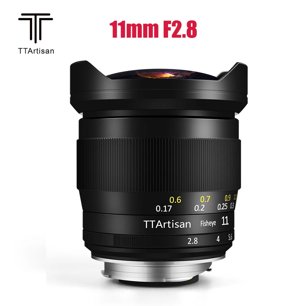 

TTArtisan 11mm F2.8 Full Fame Fisheye Lens for Leica M/L mount Cameras for Nikon Z/ SONY E/ Canon R Cameras M6 M8 M9 Z6 Z7 A7R