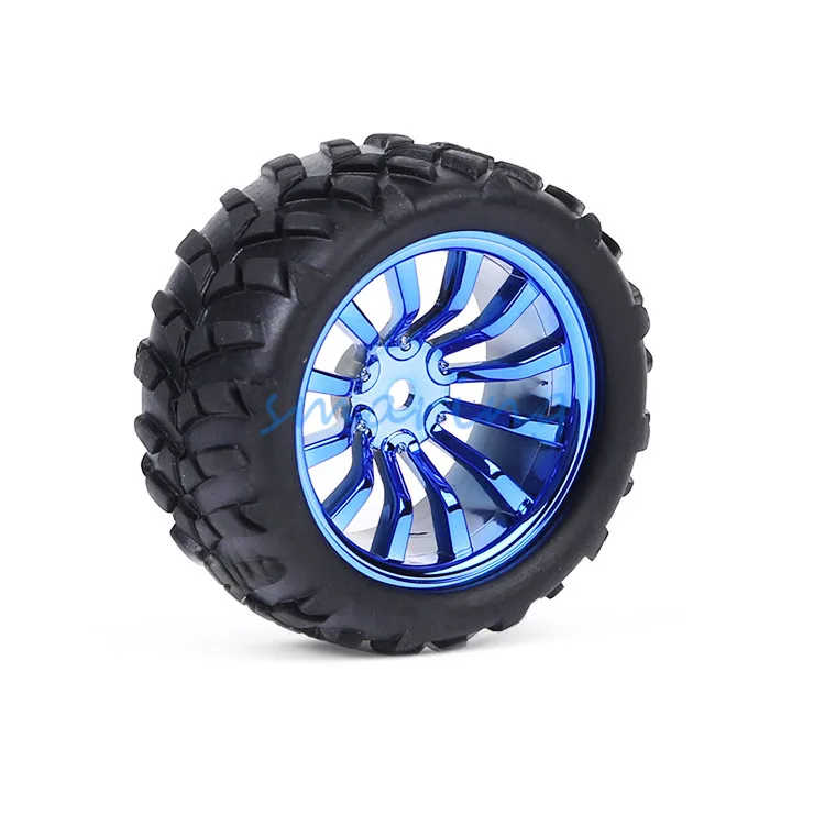 Редукторный двигатель постоянного тока колесо 72 мм стандарта для модели Arduino RC