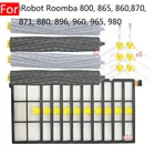 Для IROBOT Roomba 800, 865, 860, 870, 871, 880, 896, 960, 965, 980, аксессуары для дома, основная боковая щетка, Hepa фильтр, комплект для робота-пылесоса