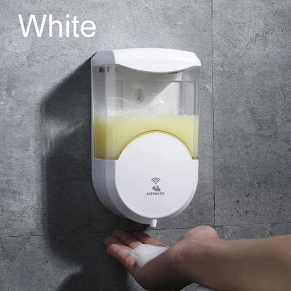 

SHGO HOT-Household Automatic Sensor Soap Dispenser Hotel Household High-End Place Smart Soap Dispenser 600ML Automatic Hand Wash