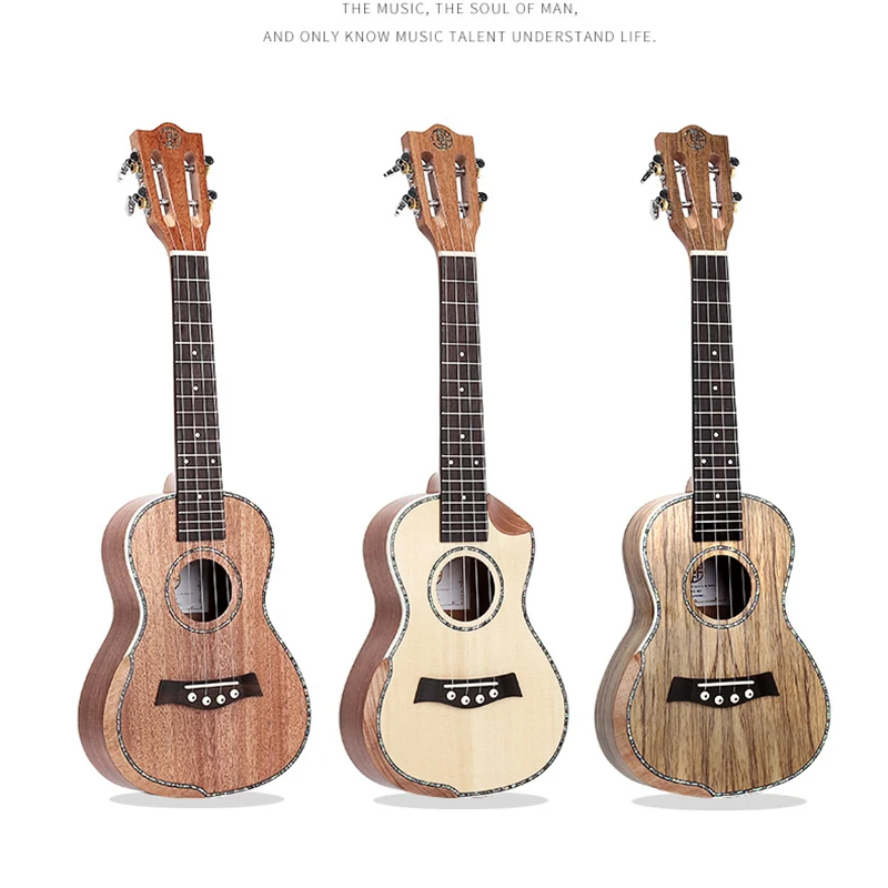 

Ukulele 23 Inch Solid Mahogany Top with Ukulele Starter Tenor Ukulele