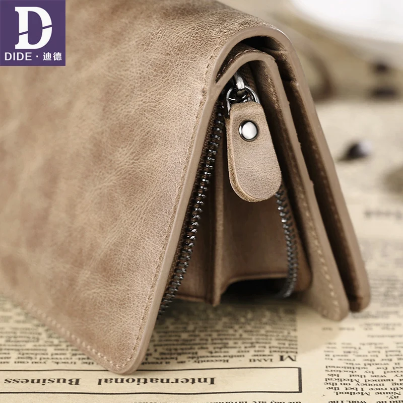 DIDE повседневная сумка для телефона клатч кошелек из натуральной кожи кошельки