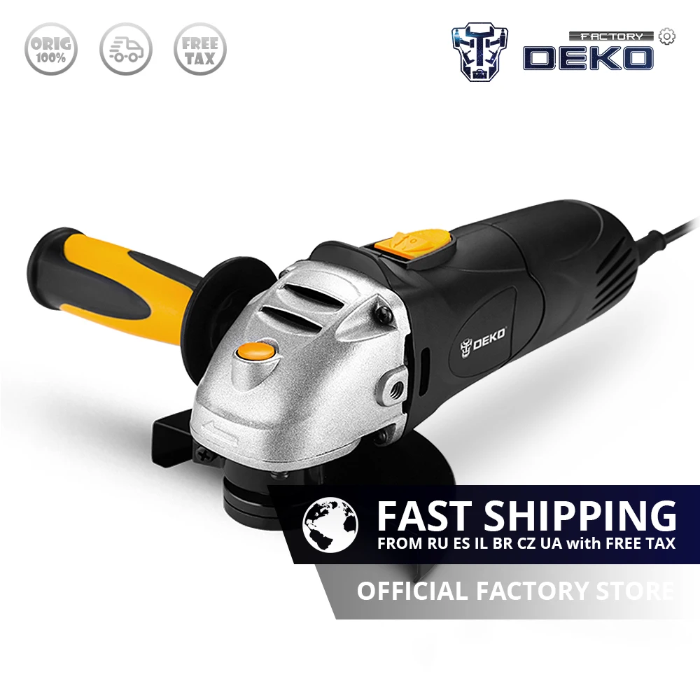 DEKO DKAG25LD1/2 угловая шлифовальная машина для шлифования или резки металла
