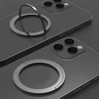 Magnetic Ring Phone Holder Portable Round Metal Business Lazy Stand Foldable Desk Stable Bracket For Tablet Samsung iPhone