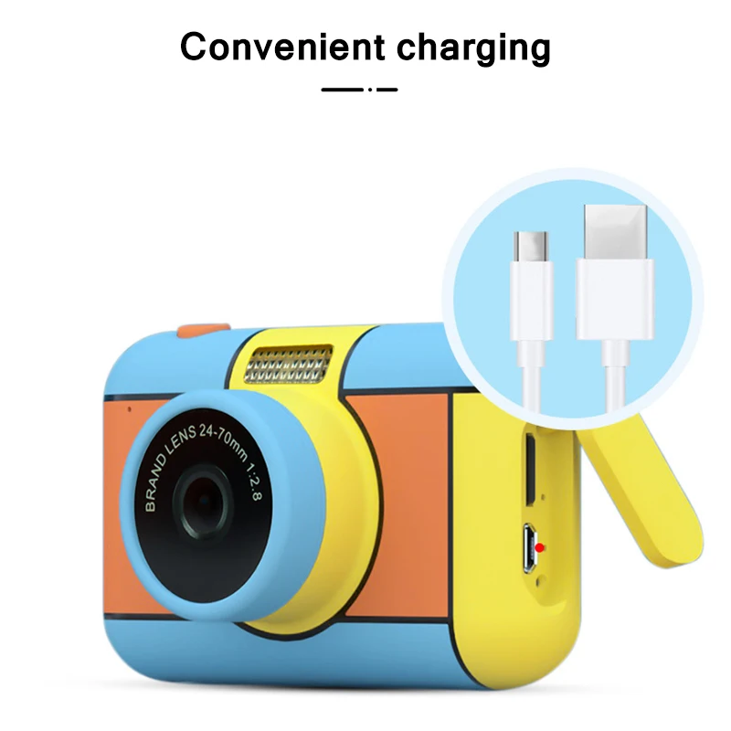 New 2021 HOT Instant Camera For Children Camera 1920x1080P Digital Camera For Kids Instant Print Camera Birthday Gifts video