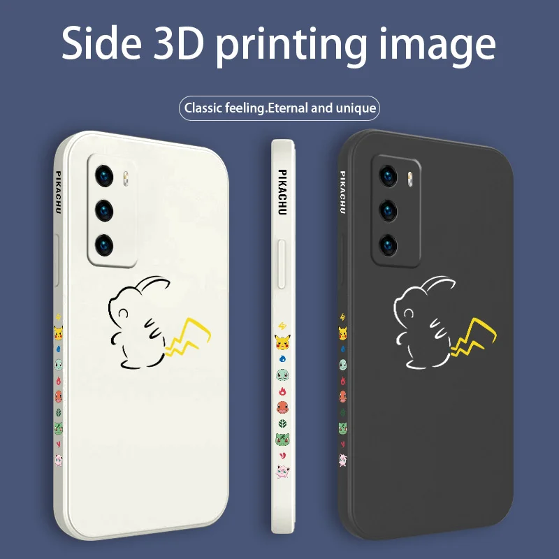 

Stick Elf Case For Huawei P40 P40Lite P30 P20 Mate 40 40Pro 30 20 Pro Lite P Smart 2021 Y7a Liquid Silicone Cov