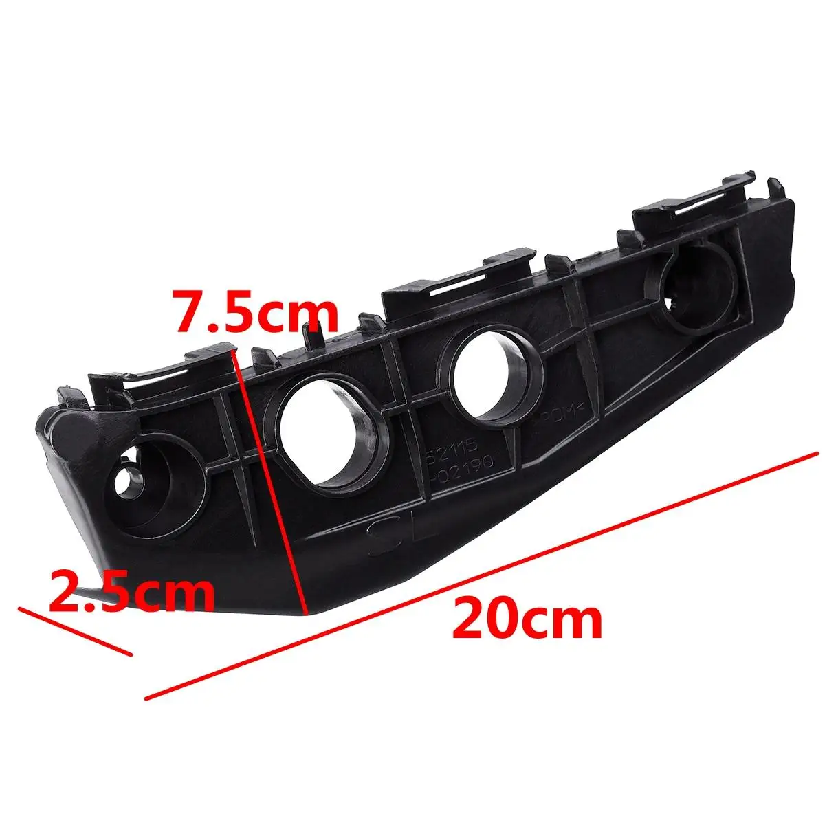 1 пара черное крепление на передний левый и правый бампер для Toyota Corolla 2009 2010 TO1043110