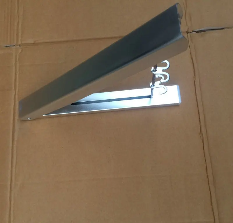 1 шт. складная настенная вешалка для одежды из алюминия|Крючки халата| |