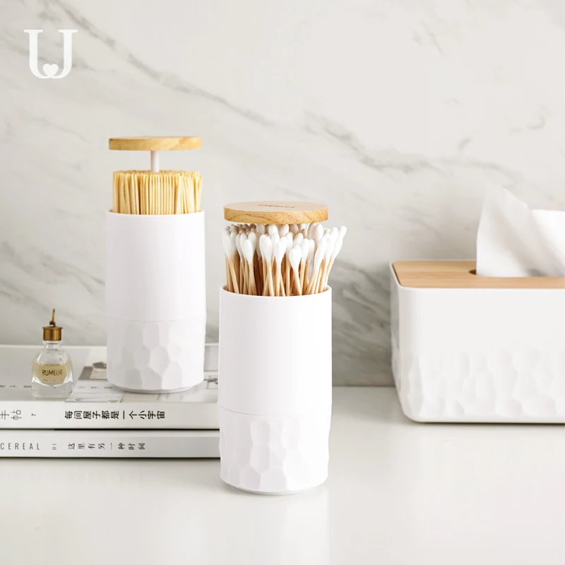 Коробка для зубочистки Xiaomi автоматический простой хлопковый тампон дома и