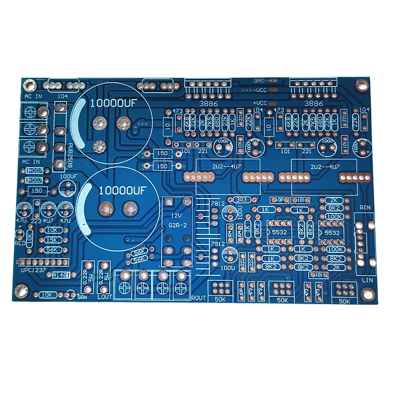 

LM3886 печатная плата усилителя мощности с защитой предусилителя