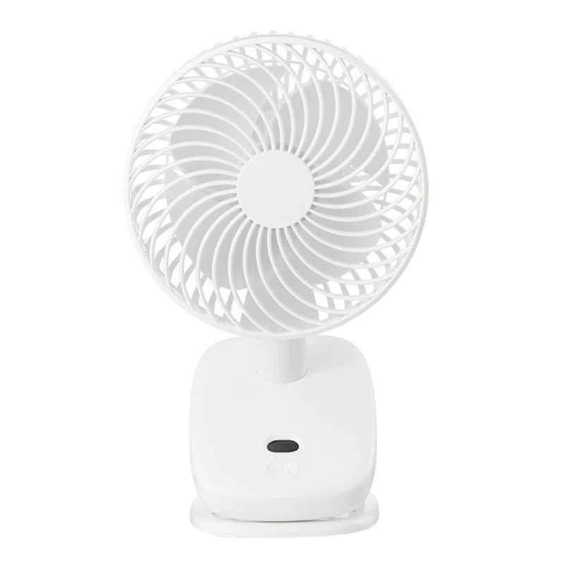 

Clip-on Fan 2000 MAh Desktop Fan with Digital Display Adjustable Fan Suitable for Office, Home, Travel