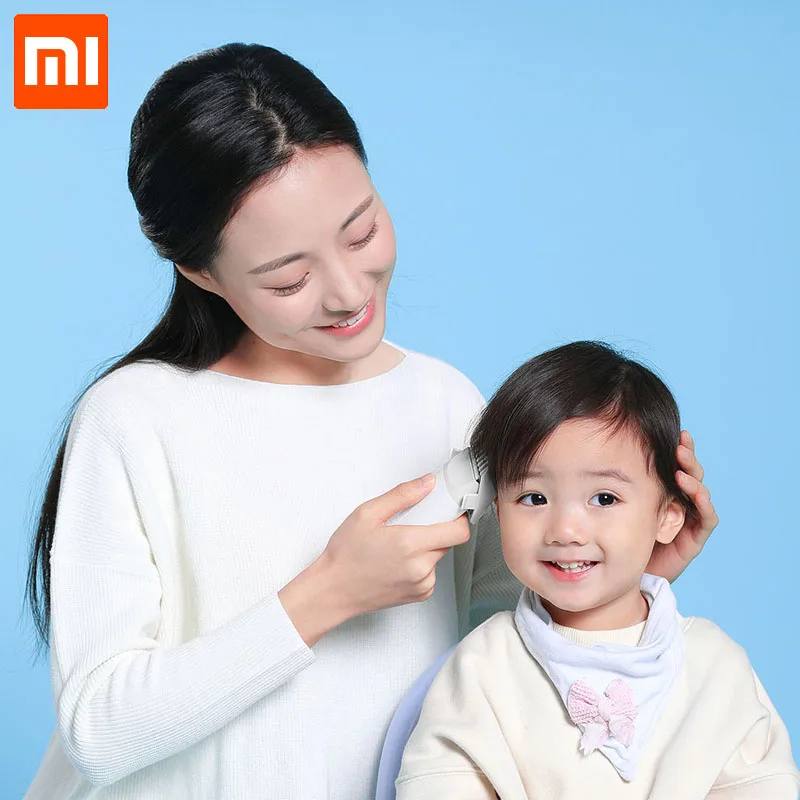 Xiaomi MiTu детская машинка для стрижки волос безопасный IPX7 водонепроницаемый электрический триммер для волос тихий двигатель USB Перезаряжаемый для детей Парикмахерская