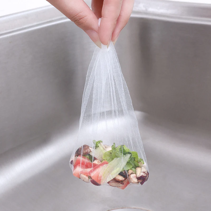 

For Filter Accessories Kitchen Sink Filter Mesh Bag Garbage Sewer Net Portable Bathroom
