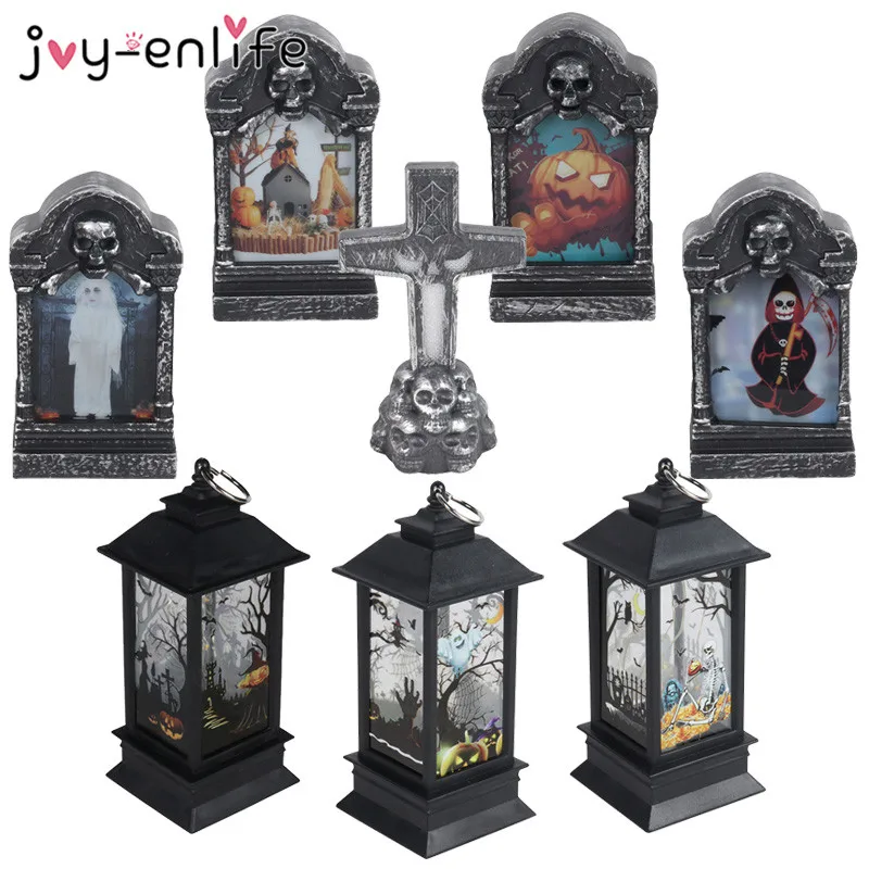 Декоративные светодиодные свечи на Хэллоуин светильник па винтажный замок