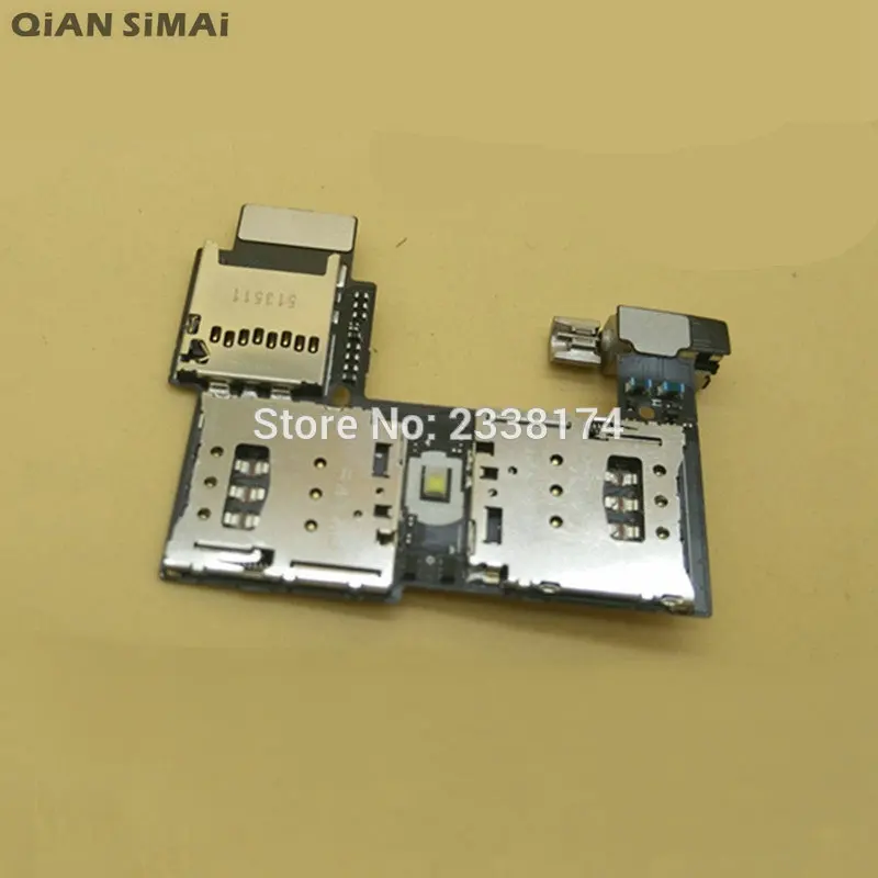 

Для Motorola Moto G2 XT1068 XT1069 новый лоток для считывателя карт с одной/двумя SIM-картами Гнездо гибкий кабель запасные части