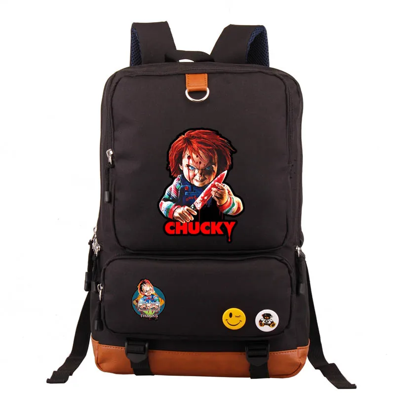 Новый Чаки рюкзак Для мужчин Повседневное печатных для путешествий на открытом