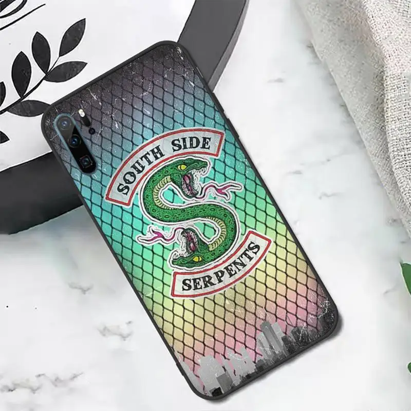 

riverdale TV series South Side Snake Phone Case For Huawei honor Mate P 10 20 30 40 i 9 8 pro x Lite smart 2019 nova 5t
