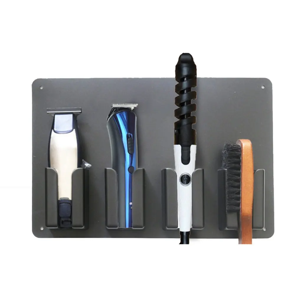 Настенная вешалка для парикмахерской стрижки Парикмахерская стойка хранения