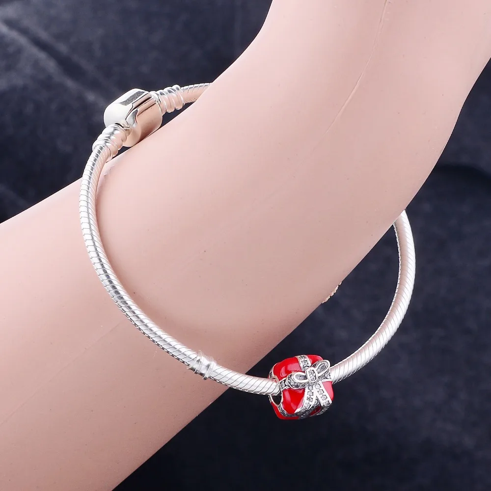 Женский браслет Кошелек из серебра 925 пробы с фианитами|Бусины| |