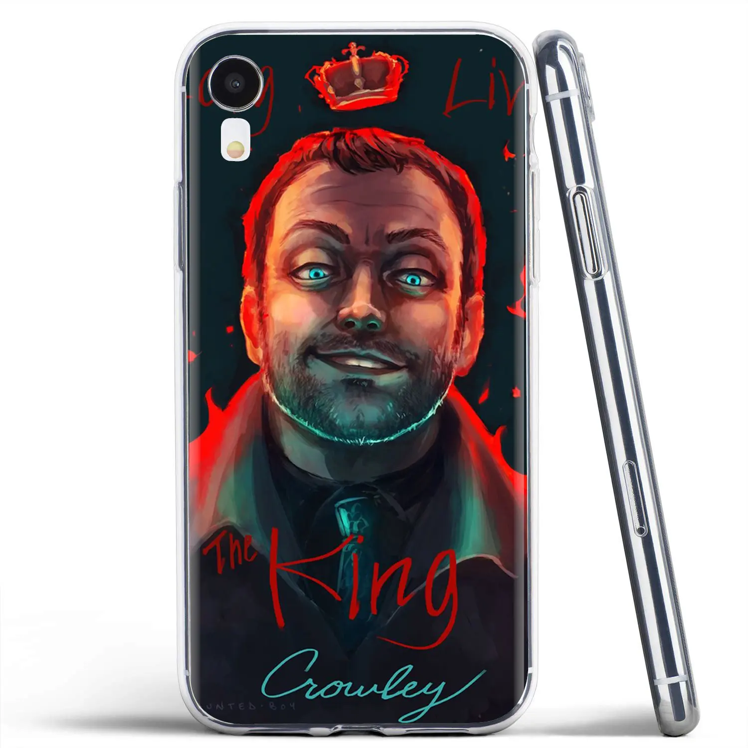 Мягкий силиконовый чехол из ТПУ I'm Crowley Supernatural для iPhone 11 Pro 4 4S 5 5S SE 5C 6 6S 7 8 X XR XS Plus Max