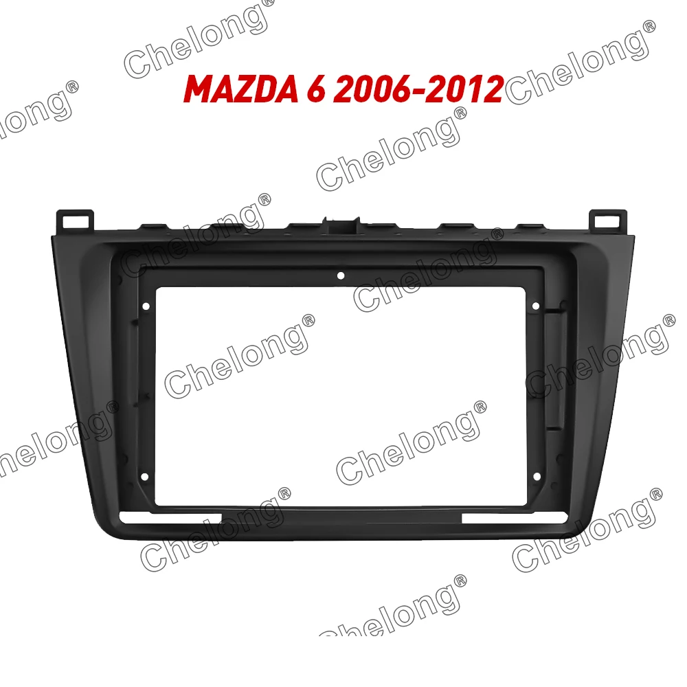 Рамка для приборной панели автомобиля 2Din подходит MAZDA 6 2006 2012 комплект